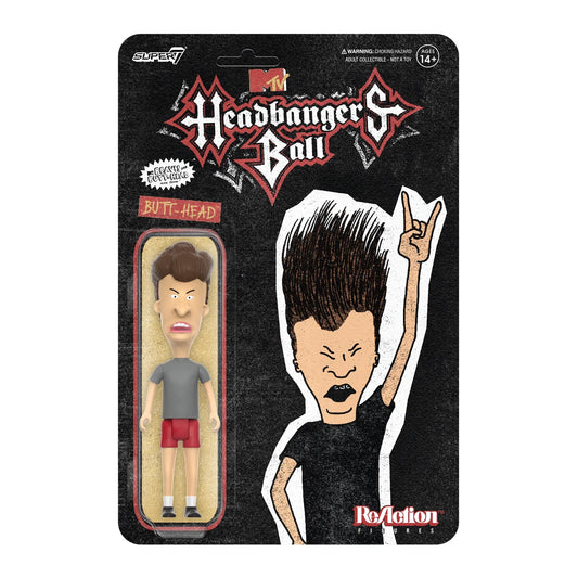 Beavis and Butt-Head ReAction Wave 3 Butt-Head (Headbanger's Ball)