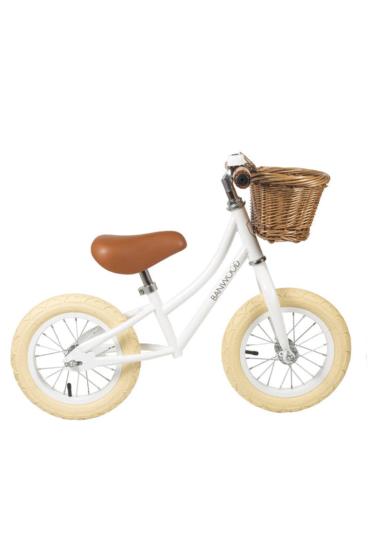 BALANCE BIKE VINTAGE FIRST GO - WHITE